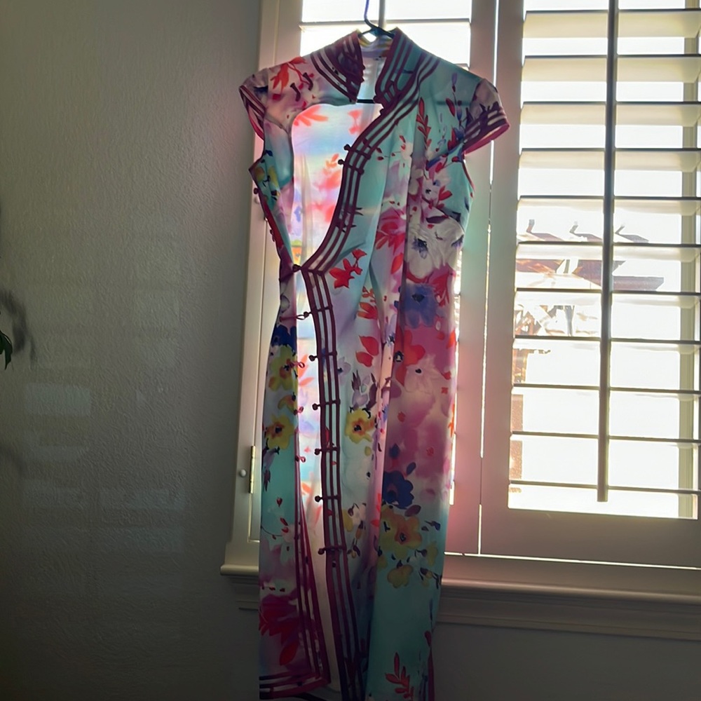 Silk Chinese original dress, used once